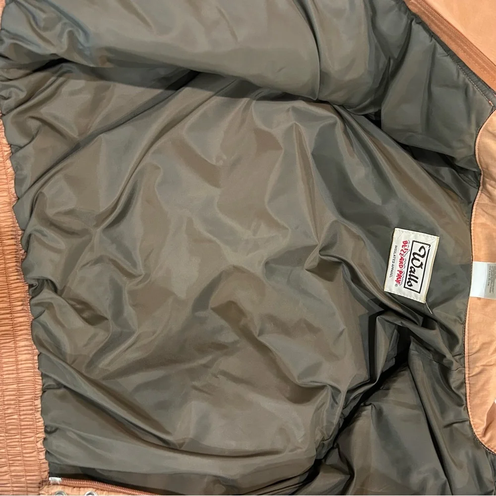 Vintage Walls Western Puffer Youth Jacket Blizzard-Pruf Size Medium(10-12)‎